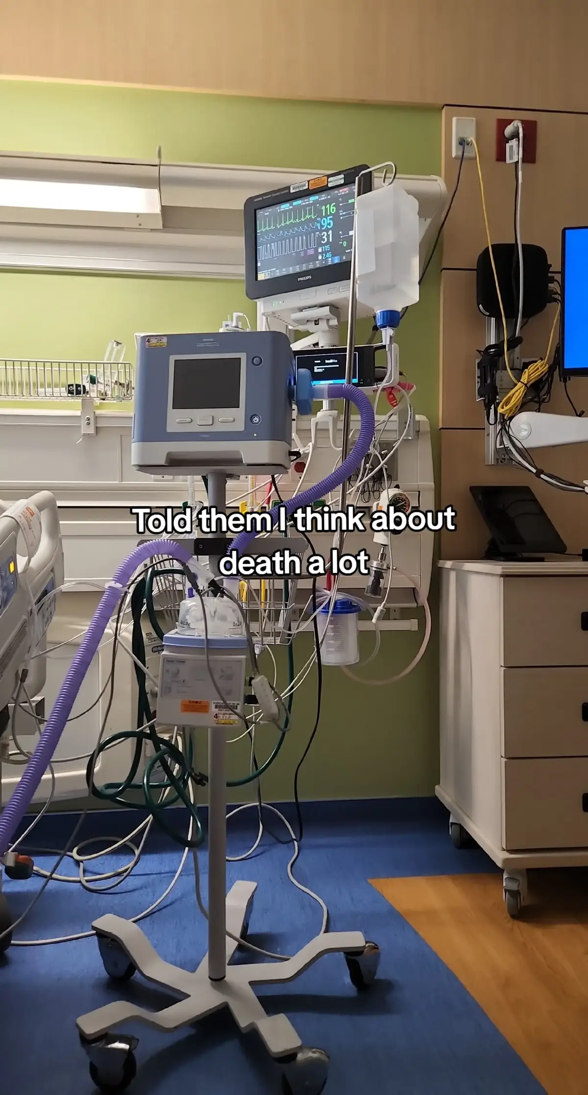 But it doesn't mean I'll die soon and it's for just in case something happens. #terminalillness #lungtransplant #lungfailure #holyairball #fyp 