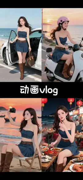 Một chuyến du lịch nói đi là đi vào cuối tuần này! | 周末来一场说走就走的旅行. #aigc #aivlog #vloghoathinh 