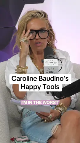 @Caroline Baudino explains happy tools and ways to keep yourself in a positive mindset on this episode of #ComingInHot 🎙️ 🎧 Available now wherever you listen to podcasts  #PositiveMindset #HappyTools #PodcastClips 