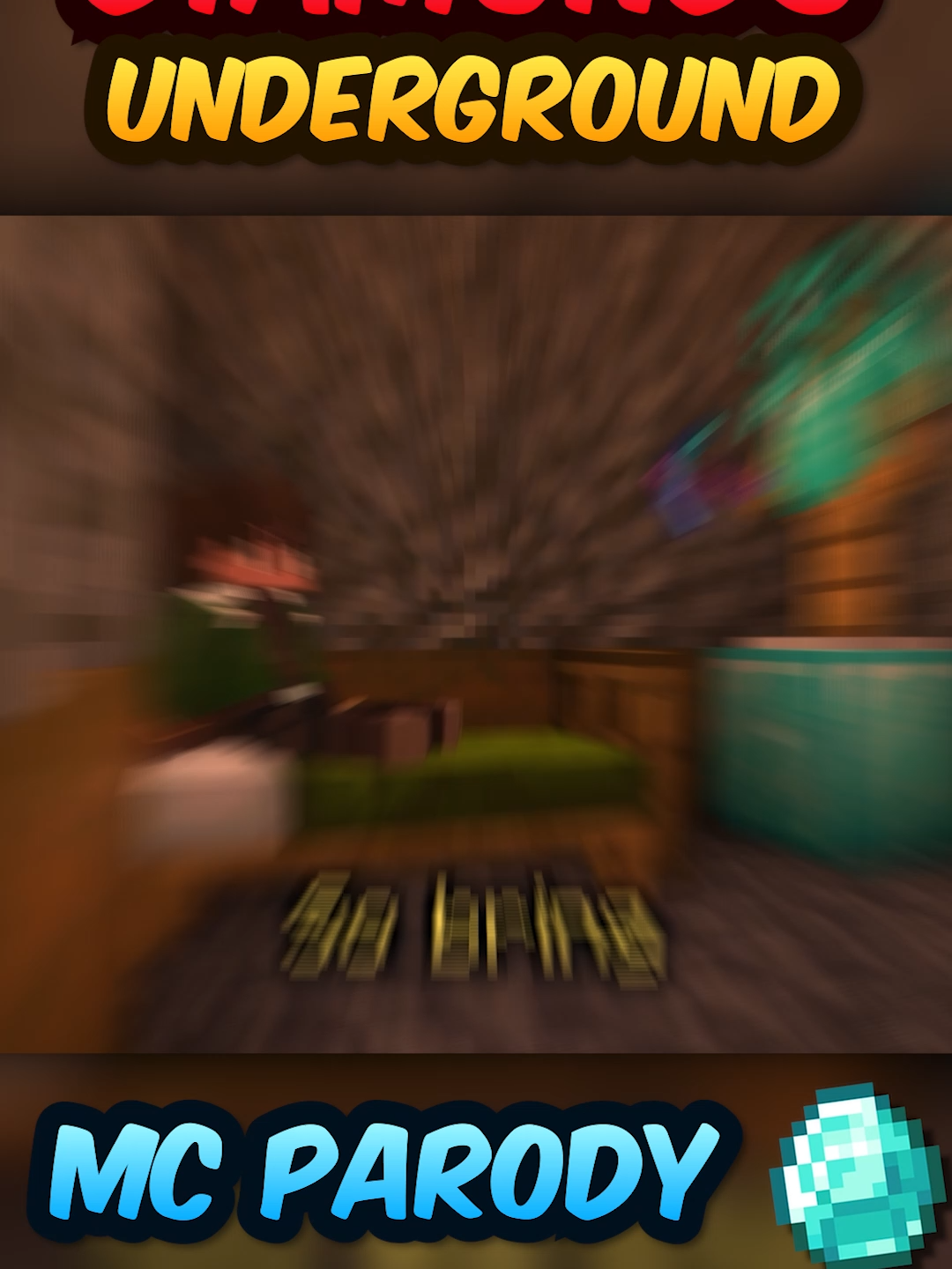 Diamonds Underground - MC Parody (Summer Uptown) #jasontheween #d4vd #Minecraft#fyp #parody #song
