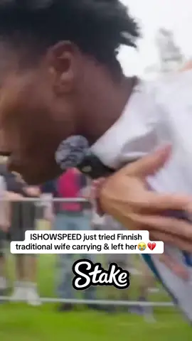 ISHOWSPEED just tried Finnish traditional wife carrying & left her😭💔 #Speed #ishowspeed #europe #speedclips #ishowspeedclips #kaicenat #irl #europetour #ishowspeedeuropetour - speed or ishowspeed irl stream in europe tour - ishowspeed in finland 🇫🇮 #finland #🇫🇮 