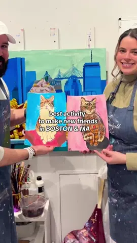 BEST WAY TO MAKE FRIENDS 📍Boston : Paint Your Pet Workshop🐶🎨 Meet new people while bringing your pet’s personality to life with this unique painting workshop with watercolors.🐈 🗓️ 7/19 + more.📍Long Live Brewery. Find the event and tickets on Hoamsy via our bio 🎟️ Comment “Hoamsy” to be DM’ed the info. For private events, email team@hoamsy.com Details: Spend an afternoon creating a pet portrait of your own furry friend. 🖌️ When you purchase a ticket, you’ll send a photo of your pet so the host can sketch an outline out ahead of time. ✨ When you get here, you'll start filling in the outline of your pet on 9x12 paper/ You will use watercolors to paint your pet and the host will be around to guide you.🖼️ Snacks and drinks will be available for purchase at the venue, outside food is permitted.  All materials are provided.⭐ Tag someone to go with!  Follow @hoamsy The app/site to find the most bespoke local events in Boston and Massachusetts by small creators, all in one place 🫶 #thingstodoinboston #makenewfriends #paintandsip #paintyourpet #watercolorclass #frienddate #boston #thingstodo #hoamsy