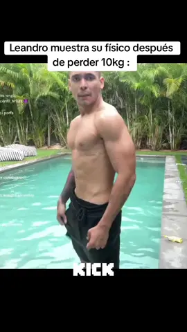 Leandro y su físico  #lasapaaaaa #amarantavp #samulx #maggiepepev #kick #elchanty 