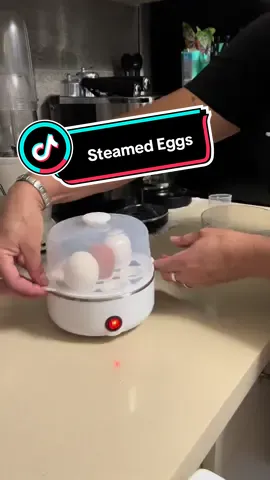 Steamed Eggs! #eggs #cooked #kitchen #kitchengadgets #tiktokshop