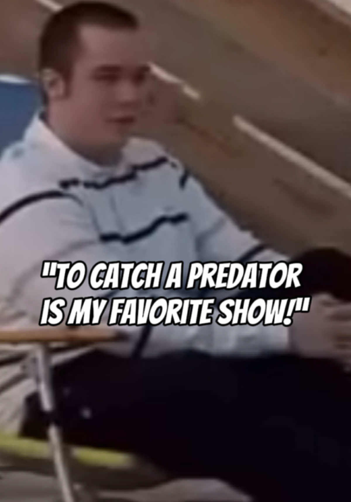 bro jynxed himself 😭😭 #chrishansen #tocatchapredator #tcap #catchapredator #caught #caughtoncamera #arrested #child #predator #crimetok #crime #fyp #viral