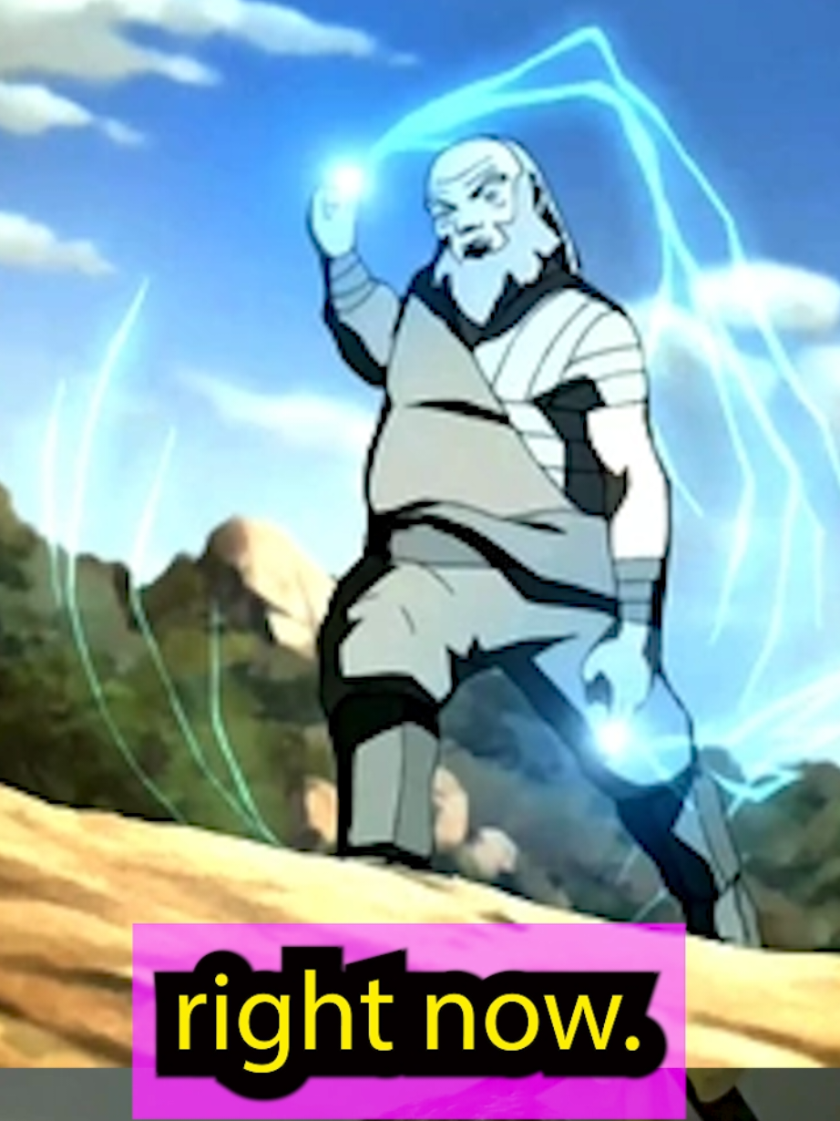 Iroh could have ENDED the show #avatarthelastairbender 