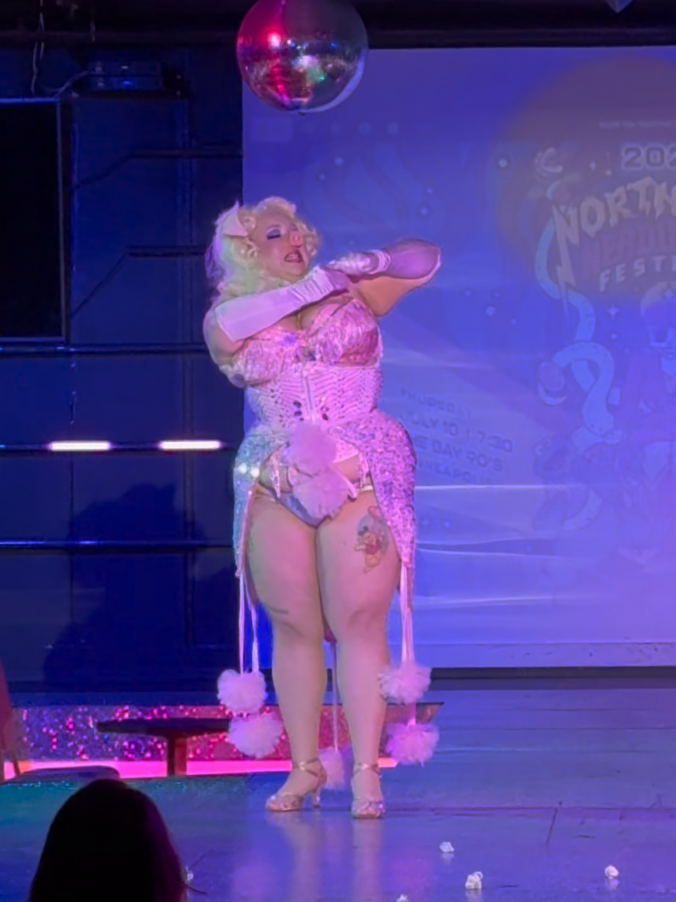 Miss Piggy's full-out debut at Northstar Nerdlesque Festival this weekend! My forever favorite diva 💕✨️🐷  #plussizeburlesque #showgirllife #muppetshow #misspiggy #nerdlesque #prettyinpink #cosplayersoftiktok 
