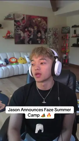 Jasontheween announces Faze Summer Camp after Japan #jasontheween #jasontheweenclips #fazeclan 