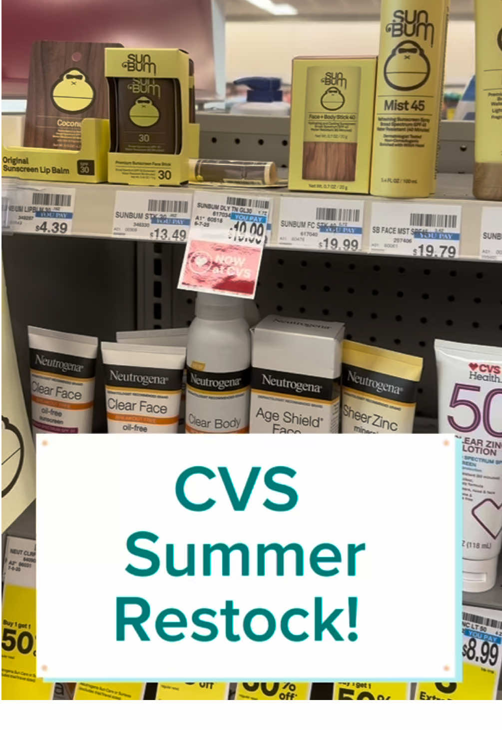 Restock Ready with @CVS Pharmacy !  This week, I restocked on seasonal and year-round essentials at CVS. They have so many amazing products to choose from! I ended up finding sunscreen, toothpaste, dog treats, and bug-repellent bracelets. They had everything I needed to help me enjoy a fun and safe summer outdoors!  ☀️🌲🌊☀️🌲🌊 #CVSRestockReady #CVSPartner #summeronwithCVS
