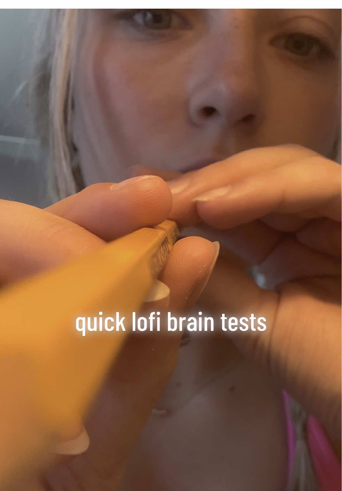 your brain seems to be in good condition m’lady #asmr #asmrtist #asmrsounds #asmrvideo #asmrkea #calm #relaxing #softasmr #lofi #lofiasmr #asmrtests 