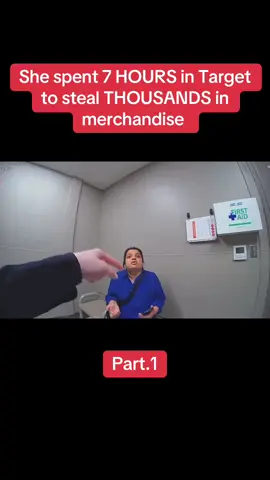 Part.1 “She spent 7 hours in Target to steal THOUSANDS in merchandise” #part1 #steal #merchandise #hours #target #police #stolen # 