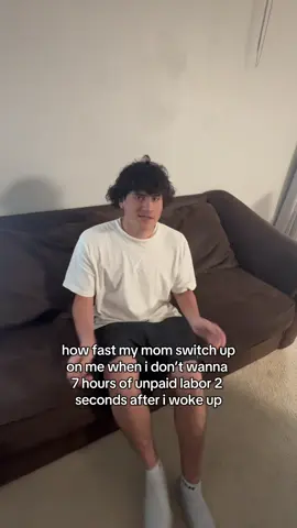 acting like i just told her i hate her 🫡 #drakoarmy #fyp #mom #labor #unpaid #unpaidlabor #mother #dexter #miguel #miguelprado #funny #viral #no #switchup #switched #sleep 