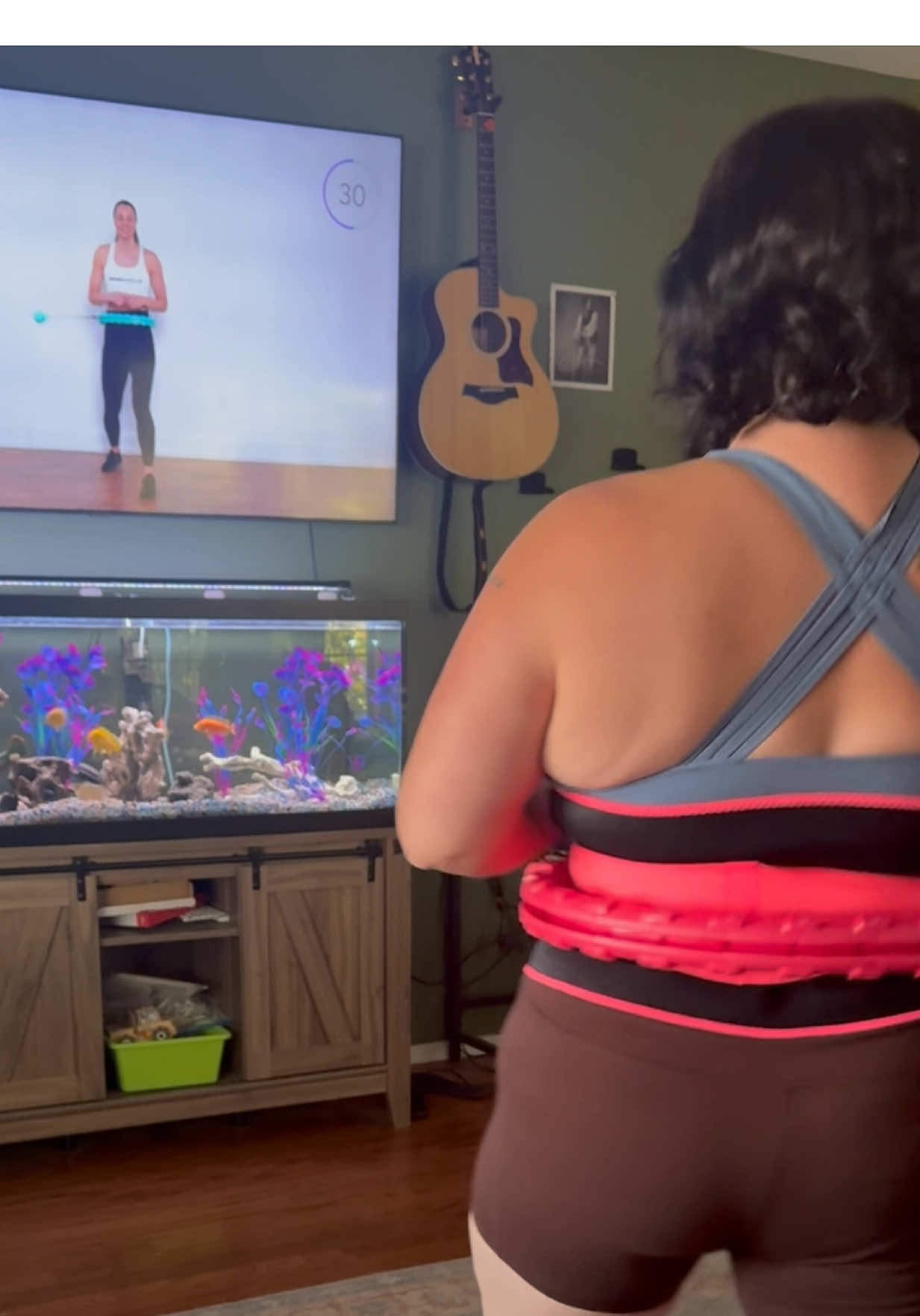 Love the Infinity Hoop community! #infinityhoop #homeworkout 