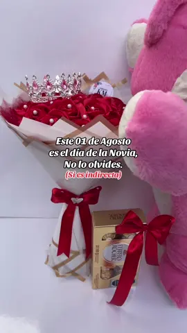 01 de Agosto día de la Novia🥹👑no la dejes ser espectadora🙌🏻🙏🏻#fyp #variedadeskm1 #Guatemala #fypシ゚ #ramos #fyp #peluchesmusicales #detalles #lotsoflove❤️ #fyp 