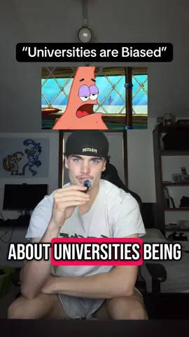 Universities are not biased #politics 