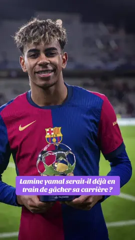 Grandir sous les projecteurs, c’est grandir sans droit à l’erreur. #actu #scandal #lamineyamal #celebrity #polemique #football #carriere 
