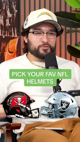Which NFL helmet do you like more? #nfl #football #sports 