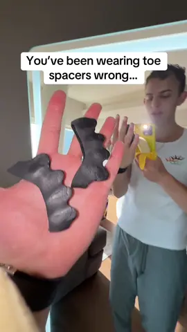 It makes so much sense #toespacers #plantarfasciitis #dealsforyoudays 