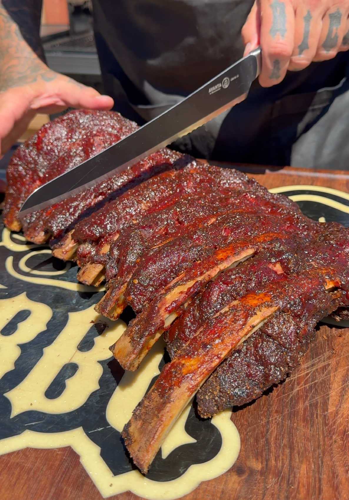 Smoked Beef Back Ribs 🤤 . . #kendrickbbq #traegergrills #beef #beefribs #bbqribs #bbq #ribeye @Traeger Grills @chilesandsmoke 