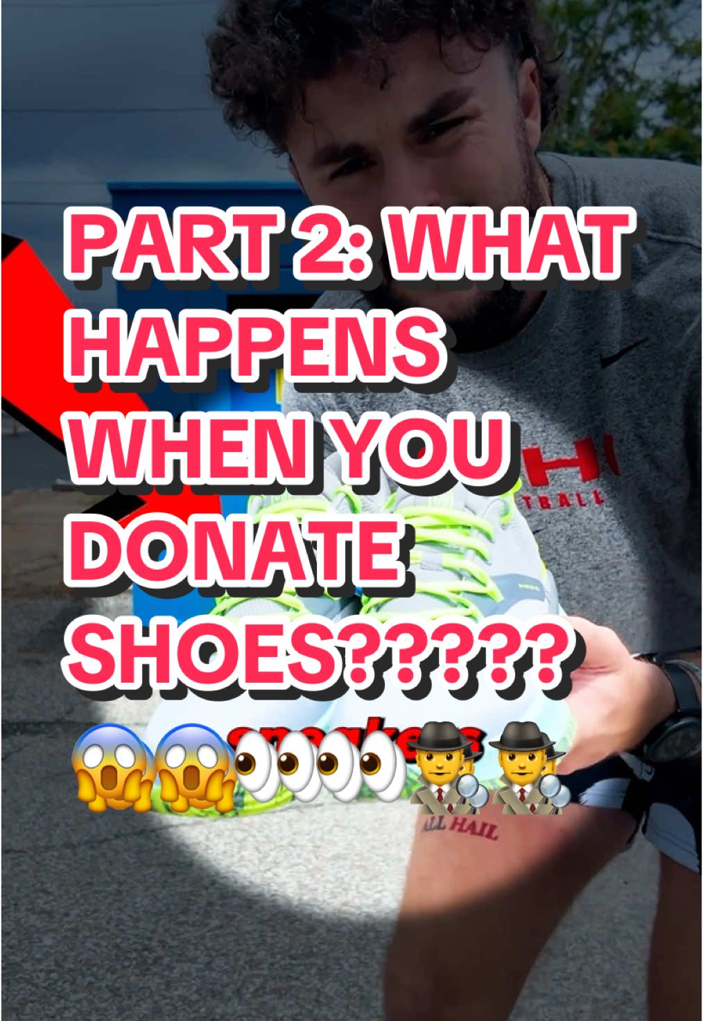 I FOUND THE SHOES… but this isn’t good 😱👀 Follow For More Updates!!🫡 #sneakers #journey #update #part2 #donation #exposed #tracking #shoes #basketballshoes #allhailbball