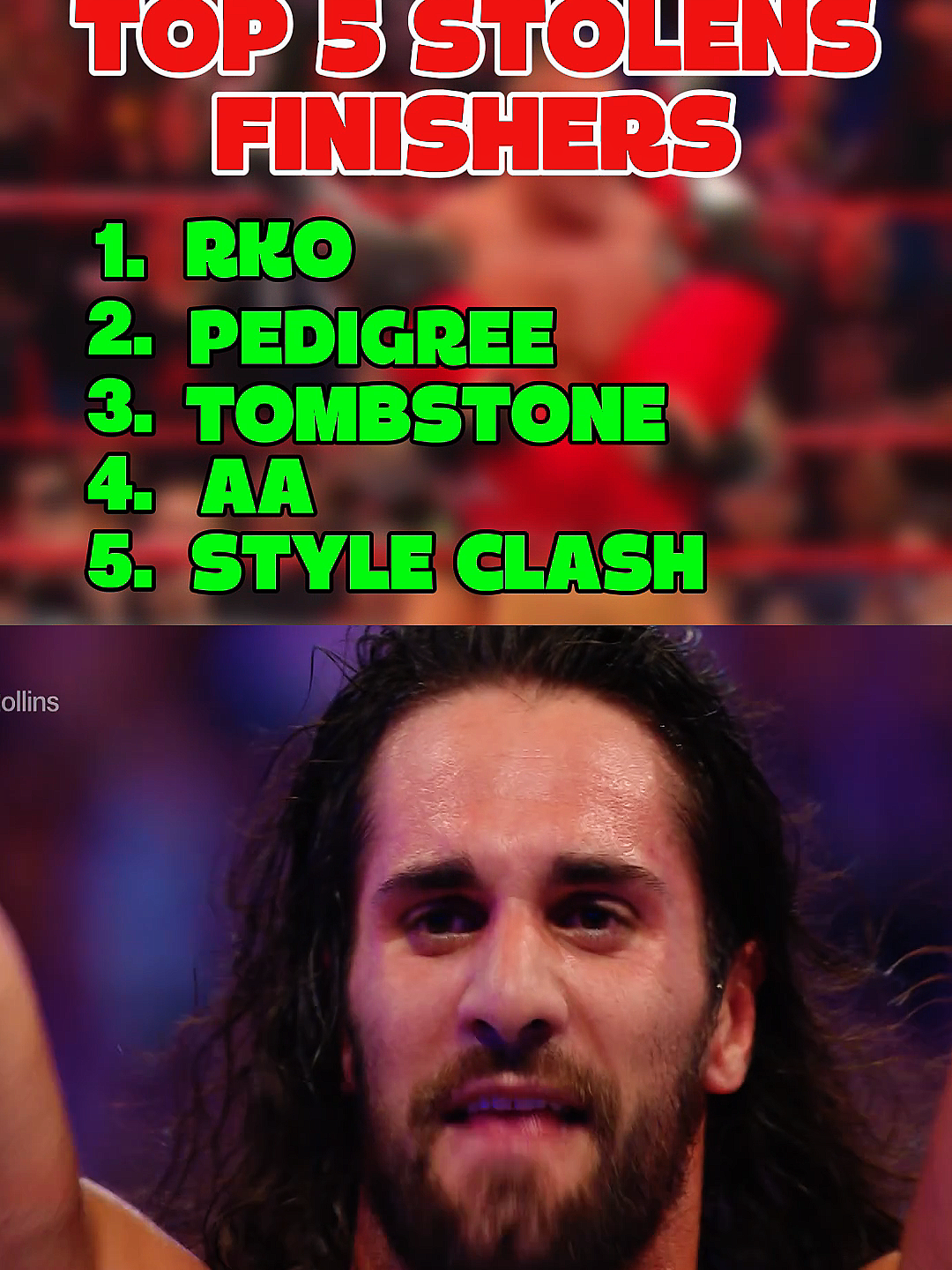 Top 5 Stolen Finishers #WWE #wweraw #wwefan #wwetiktok #wwesmackdown #wwefans #wwechallenge #fyp #fypシ #foryoupage #brocklesnar #randyorton #codyrhodes #romanreigns #johncena #WrestleMania #sethrollins #wweuniverse #cmpunk #therock