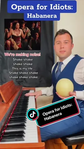 Shake shake shake shake it Carmen 💃  Welcome to Opera for Idiots, my series where I make opera fun, ridiculous, and totally accessible for anyone with a functioning sense of humor. Whether you’re a seasoned diva or have no clue what a habanera is (besides maybe a pepper?), this is for you. Yes, this is a repost. Formerly filed under Opera for Dummies, it’s now officially part of Opera for Idiots. Why the rename? Oh, you’ll see. #opera #operafordummies #operaforidiots #carmen #habanera 