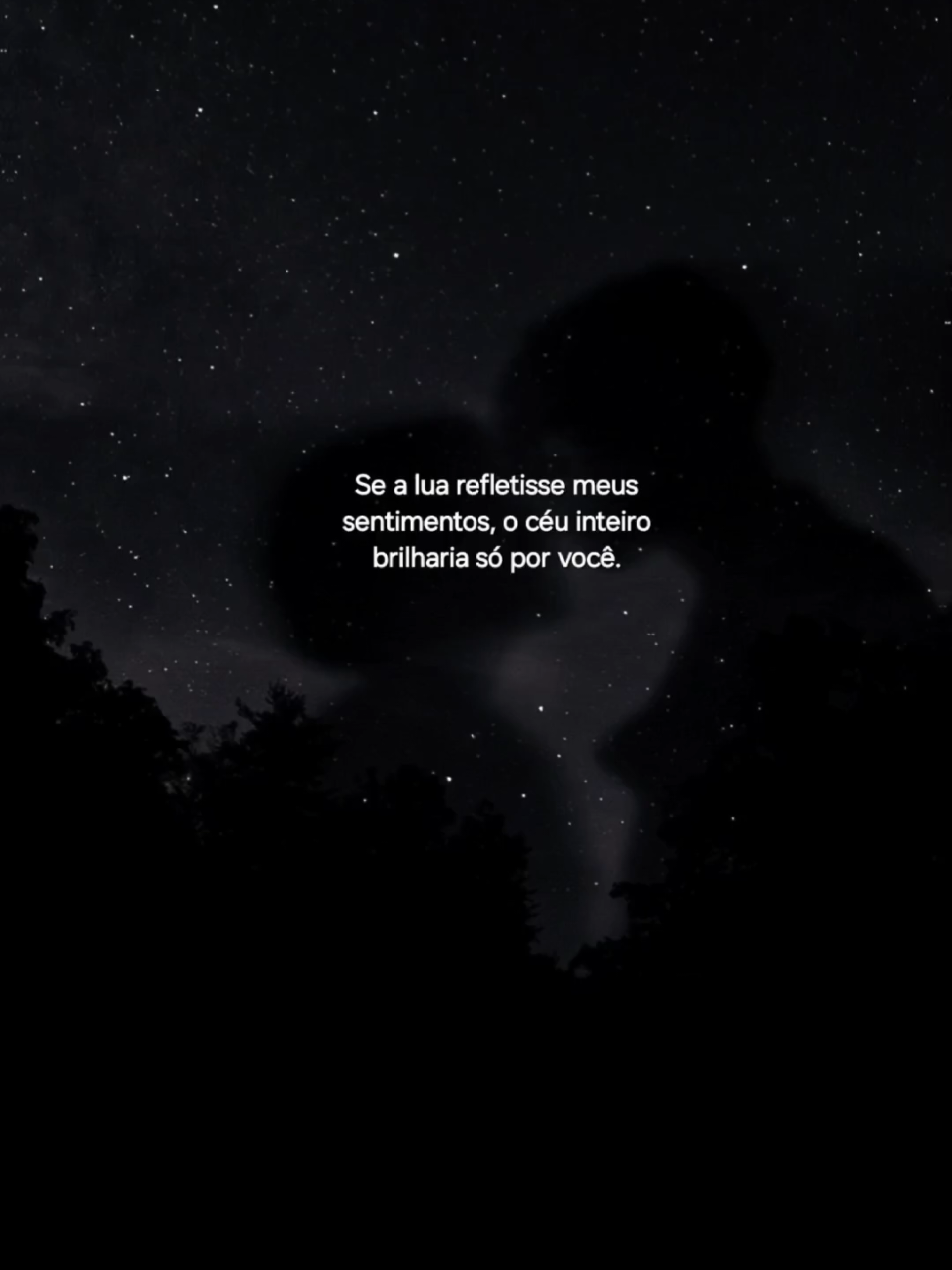 Meu sentimento por você ilumina até o que era sombra #fpyシ #frasesdeamor #apaixonados 