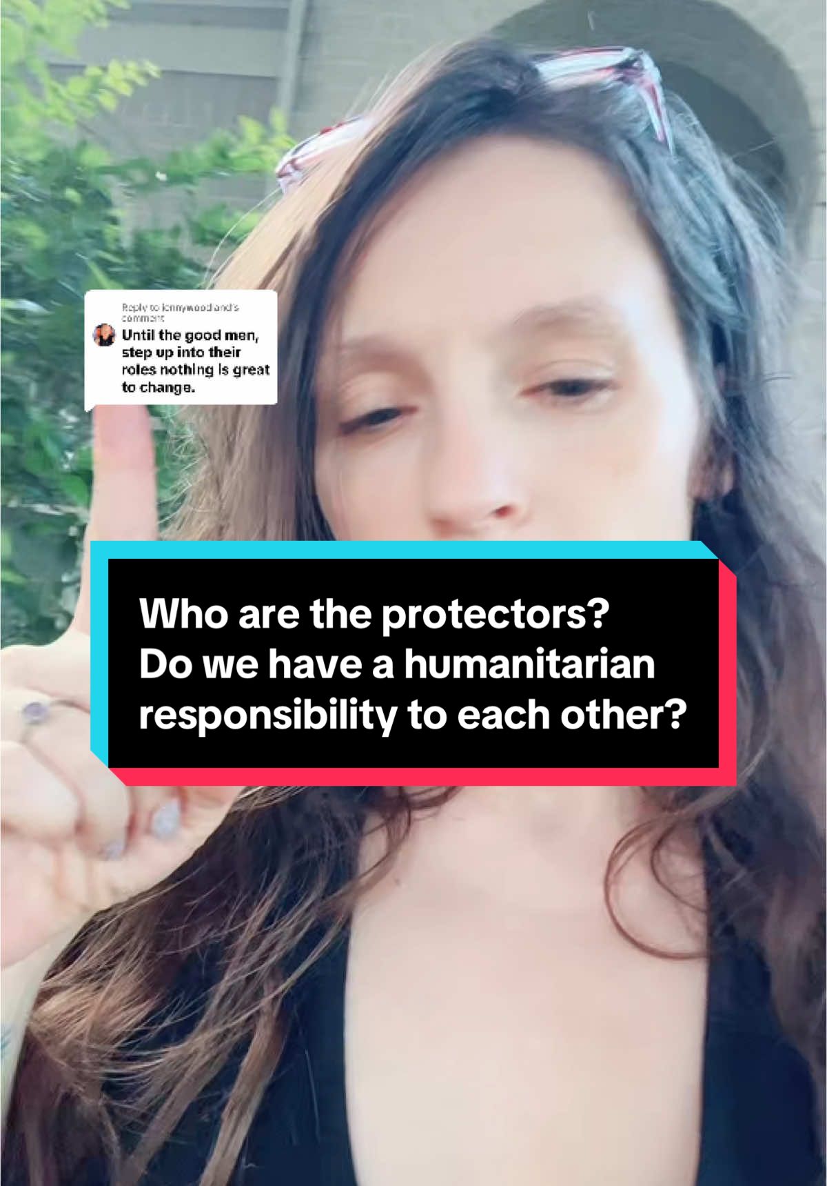 Replying to @jennywoodland are men protective or territorial?is it on anyone to protect others? Where’s do we draw lines on collective responsibility or accountability? Where’s the tribal or community support? I also know this is sometimes cultural.. it’s not eveyone not eveyone is experiencing this kind of reality but the ones who are I feel like the only thing I can do is bring awareness and empower and uplift woman to be the protectors we naturally are and it may inspire the men to join us .. men learn from us at the end of the day though they’ll never admit it - jk some do.. there are good men.. I’ve met them but yeah …teaching woman how to protective themselves and having more structures for accountability and responsibility!! #woman #men #dv #sa #awareness #accountability #responsibility 