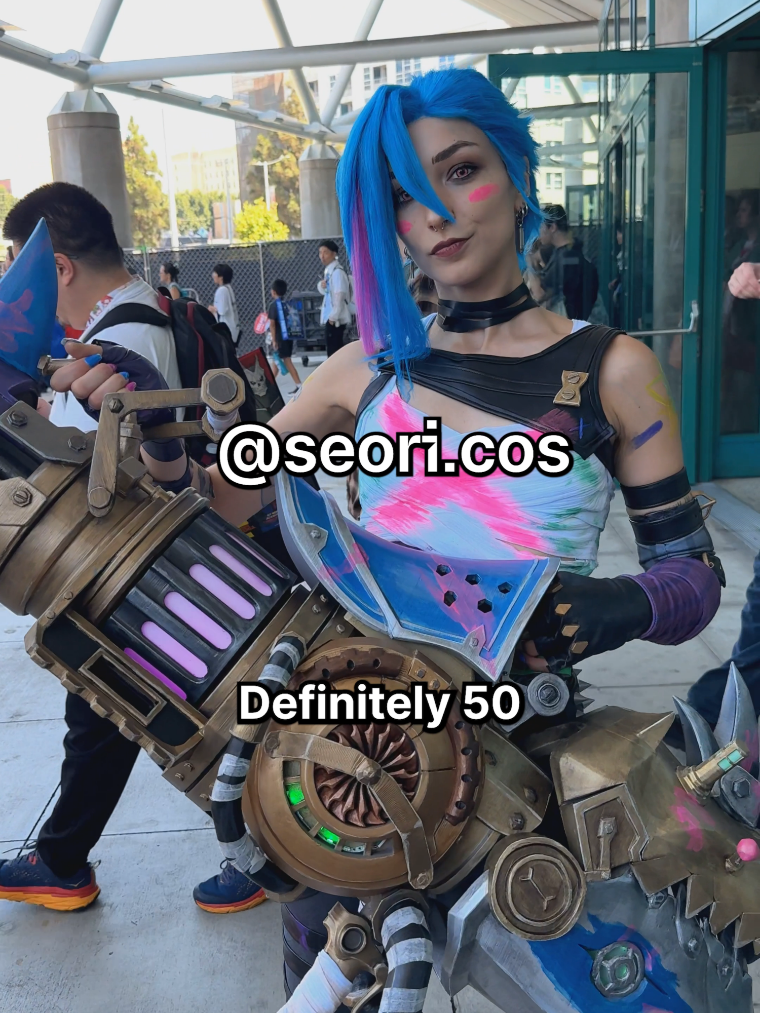 100+ hours of work 👏#arcane #jinx #leagueoflegends