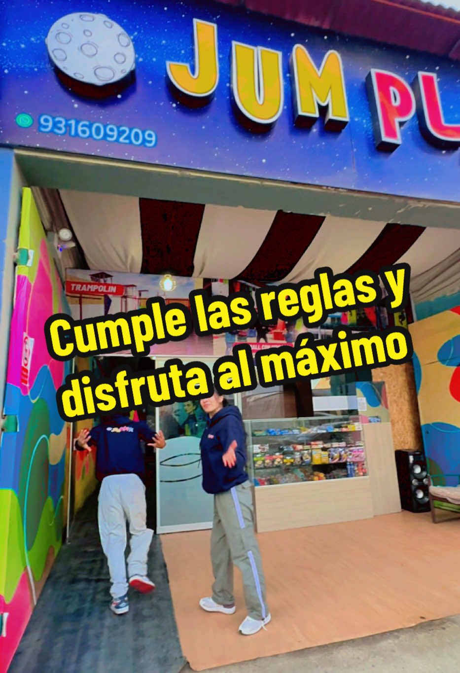 🎉 Antes de saltar en el trampolín en Jumplay, recuerda: 1️⃣ 🧦 Ingresa con tus propias medias limpias (No se permite ingresar descalzo) 2️⃣ 👶🧍‍♂️ Pueden ingresar niños y/o adultos ¡Diversión para todos! 3️⃣ 🚫🍔 No está permitido ingresar con comidas ni bebidas 🙌 ¡Cumple las reglas y disfruta al máximo la adrenalina! 📍Jumplay – Juegos Extremos 📲 Reserva al 931 609 209 #Jumplay #DiversiónExtrema #FinDeSemanaJumplay #paratii #Trampolines #PaintballKids #tacnaperu🇵🇪 #tacna #viral #DiversiónSinLímites #chile #arica #reglas #FinDeSemanaJumplay 
