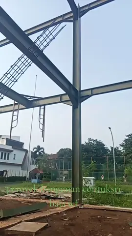 peroyek bangunan contuksri baja wf