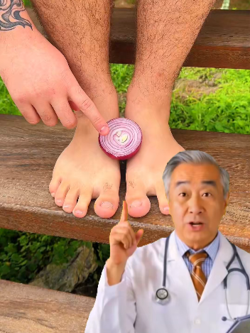 The chinese doctor told me, Put onion on your feet! #homehack #LifeHack #tips #pain