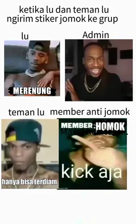 Admin menjelaskan spam stiker jomok itu ga boleh😹 #meme #memes #memestiktok #amba #ambatukam #masrusdi #masrusdingawi #ngawi #siimut #jomok #fyp #foryou 