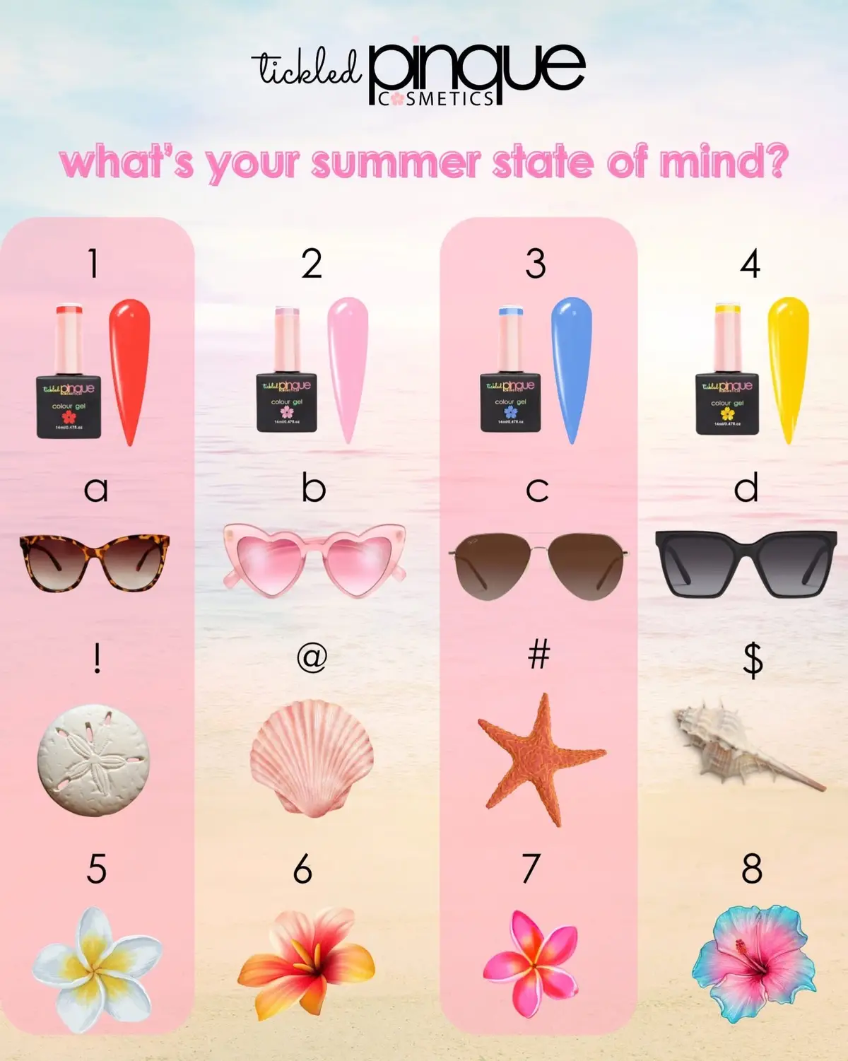 💕☀️ What’s YOUR Summer State of Mind? 🌴🌸 Play the game & drop your summer vibe in the comments - we’re dying to know what kind of sunshine you’re serving this season! 😍🌞