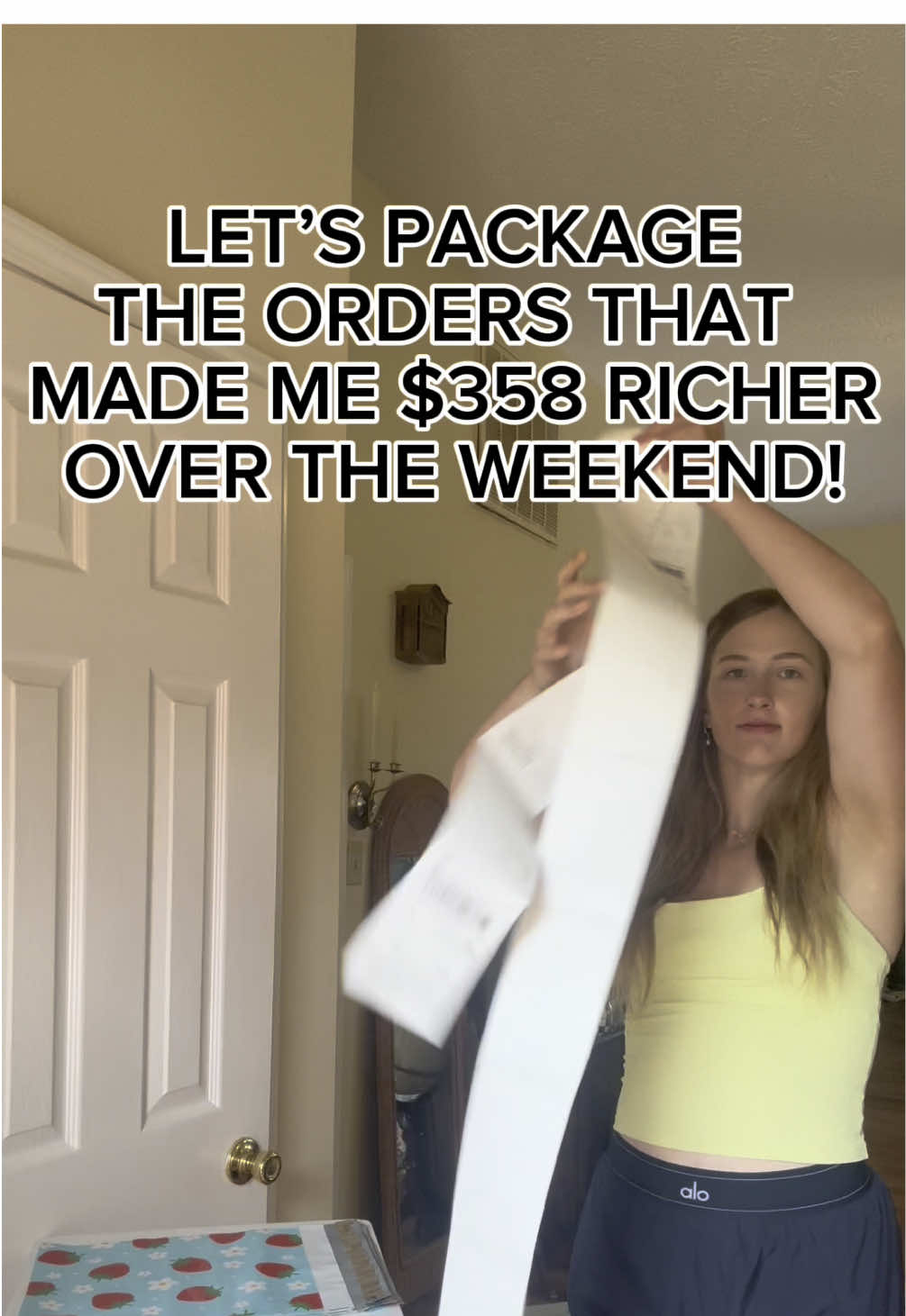 Watch and see what made me $358 this weekend!  #ebayseller #depopseller #poshmark #resellercommunity #reseller #thrifthaul #resellertips #resellerlife #whatsold #packageorderswithme #prettypackaging #entrepreneur 