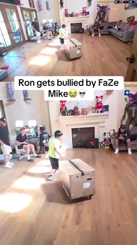 Ron gets bullied by FaZe Mike😭💀 @StableRonaldo #FaZe #trending #stableronaldo #funny 