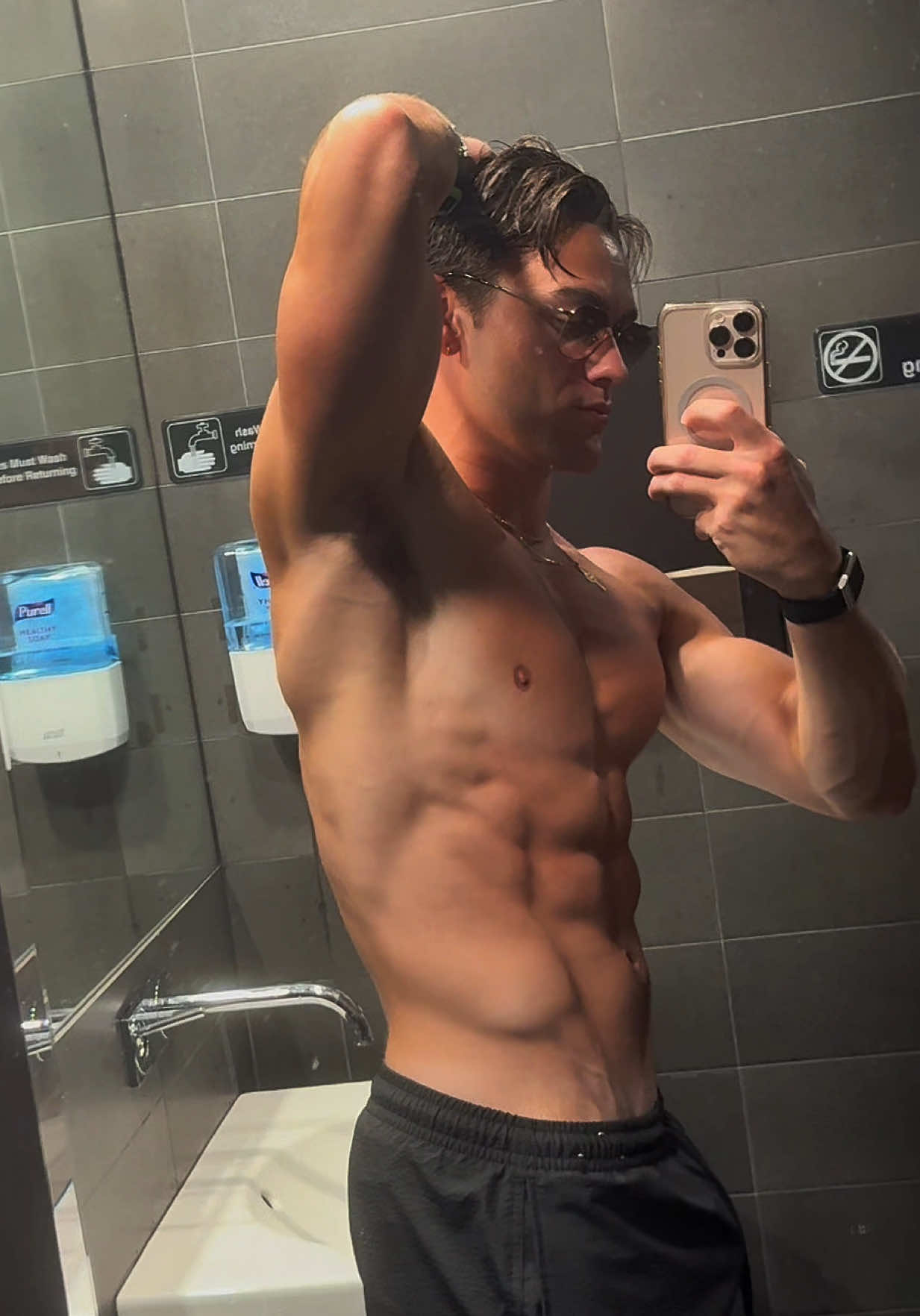 The pump at the pool was hitting 😎