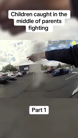 Children caught in the middle of parents fighting 