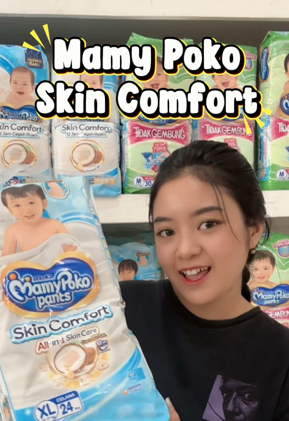 Mamypoko skin comfort berbagai macam ukuran tersedia di toko ceria. Cek keranjang sekarang ya bun 😍 #popok #popokbayi #popokmurah #tokoceriajatim #mamypokoskincomfort #mamypoko #fyp #viral 