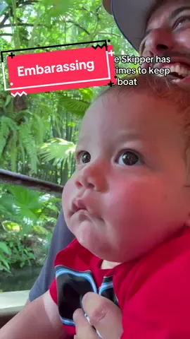 Could we get through one ride at least 🙈😬 #disneyworld #baby #babies #dad #dadsoftiktok #momlife #disney #mom 