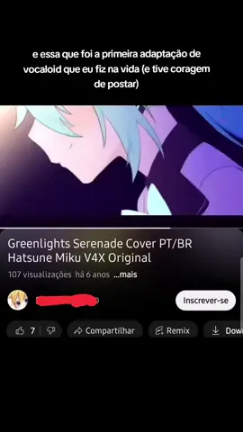 pior q tenho um carinho muito grande eu super faria uma nova versão dessa #fyp #vocaloid #hatsunemiku #gumi 