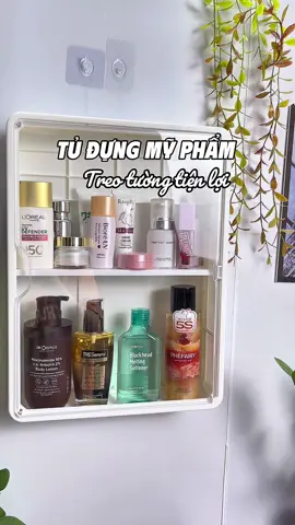 Tủ đựng mỹ phẩm treo tường #tudungmypham #kedungmypham #tủ #kemypham #tienich #xuhuong #viral 