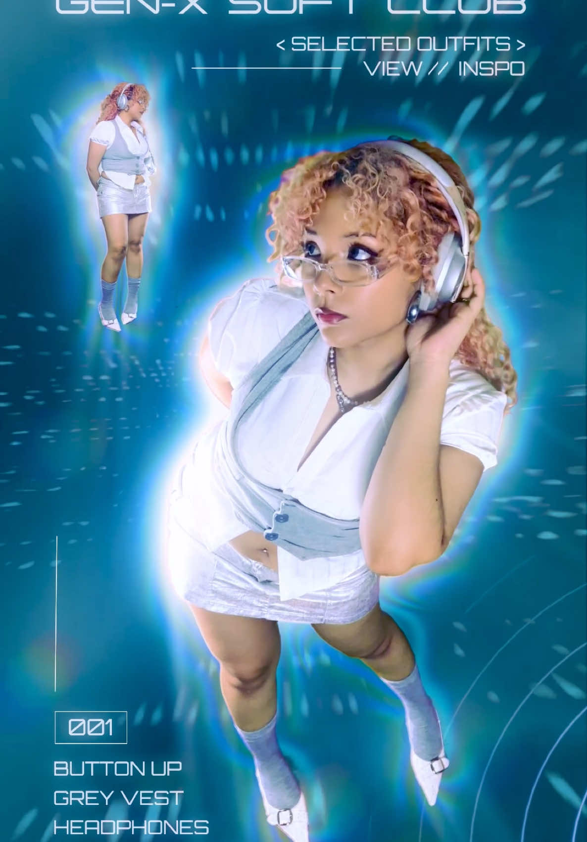 Part 1 of my “styling internet niches” series!! ⋆˚꩜｡ I absolutely love this aesthetic and wish ppl would talk about it more!  Let me know what other niches you’d like to see next :) Follow for more cool outfits and video editing inspo! 🫶🏼 style futurism corporate video editing motion design #genxsoftclub #OOTD #altfashion #futurism #creativevideo #officesiren #bayonetta 