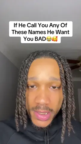 What he calls you.?😂#fyp #foryou #4u #viral #wantyoubad #inlove #relatable 