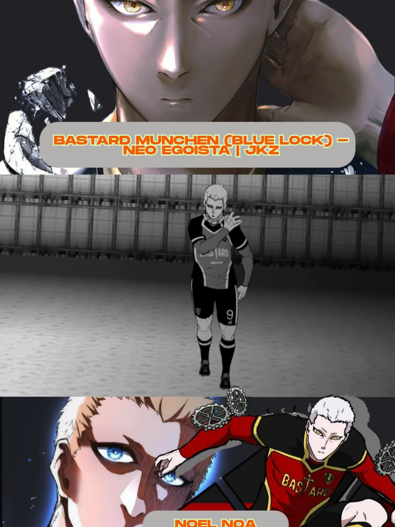 Bastard Munchen (Blue Lock) - Neo Egoísta  JKZ #rapgeek #serie #viral #rapbluelock #isagiyoichi #OKABE #JKZ
