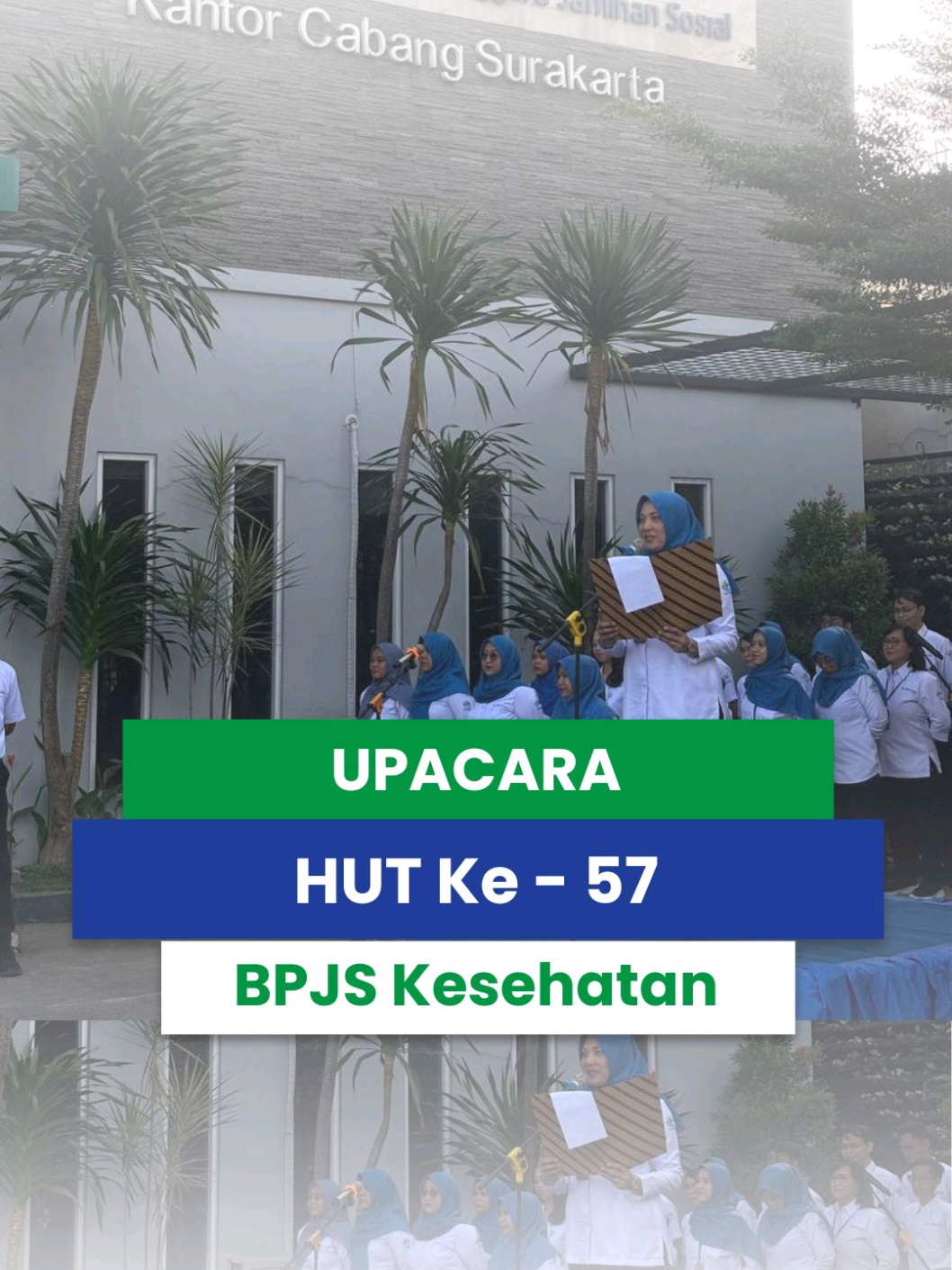 Selamat Ulang Tahun BPJS Kesehatan ke 57. Semangat gotong royong kita bersama yang senantiasa bahu membahu dalam menjaga ketahanan Progam JKN. 