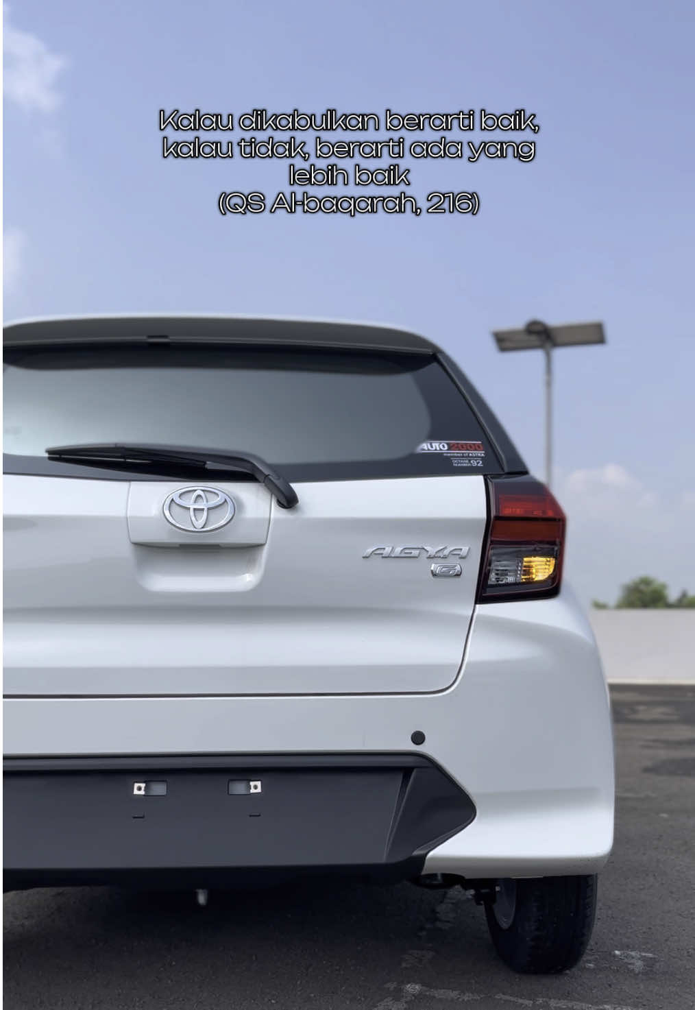 All New Agya 1.2 G CVT warna Putih suci, bersih kembali fitri 😊 Otr nya masih dibawah 200 juta kok, yuk langsung DM aja. #toyota #agya #agyamodifikasi #putih #mobilimpian #toyota #4u 