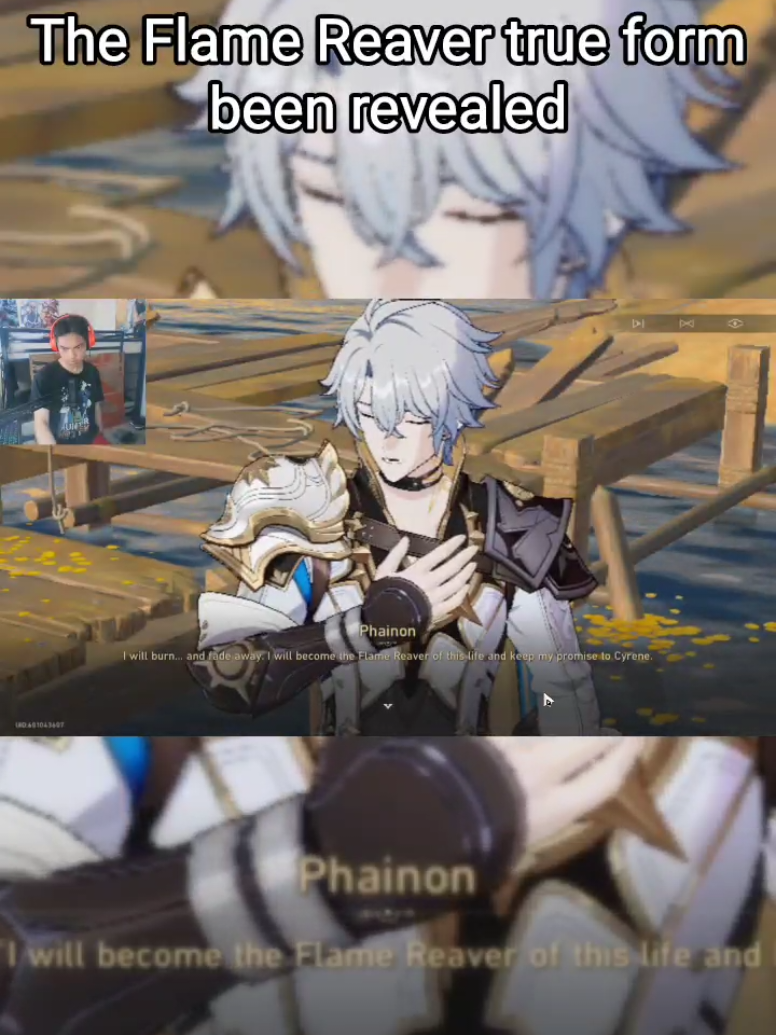 The Flame Reaver true from been revealed  #Honkai #HSR #HonkaiStarRail #Trailblazer #Gameplay #Gaming #PC #Anime #AnimeGamer #Weeb #Otaku #Funny #Lol #YouTube #Clip 