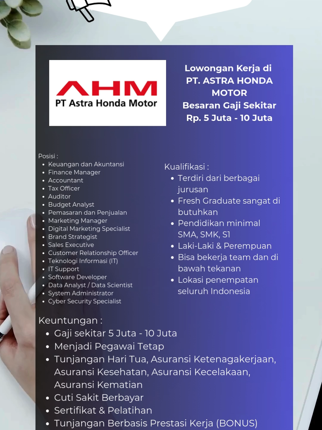 LOKER TERBARU 2025 !!! APPLY SEKARANG JUGA GUYS 🤲 #loker #lokerterbaru #loker2025 #infoloker #lowongankerja #lowongankerja2025