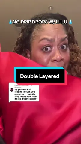 Replying to @Staycistaxx ⁷ 💧 no oil seeping with Ms LuLu! She’s double layered so your pillowcase is protected  #bonnet #headscarf #nighttimehairroutine #protectyourhair #satinbonnets Double Layer Satin Bonnet